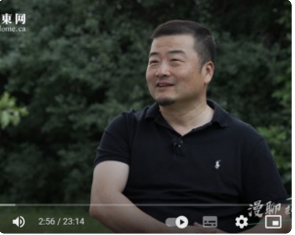 Sun Yang in a YouTube interview